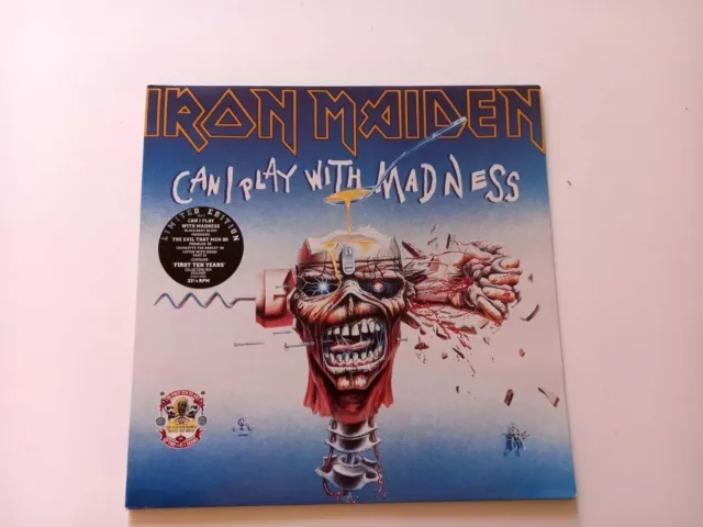 Iron Maiden " Can I Play With Madness:the Evil That Men Do " - Emi Irn 9 - Uk