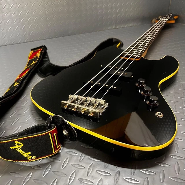 FENDER JAPAN AERODYNE Jazz Bass AJB-65 Black PJ Vintage MIJ