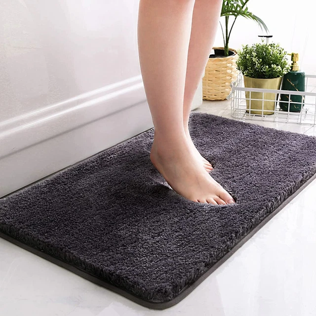 Duschvorleger Badvorleger Frottee Baumwolle Badematte Badteppich 50x80 / 40x60cm