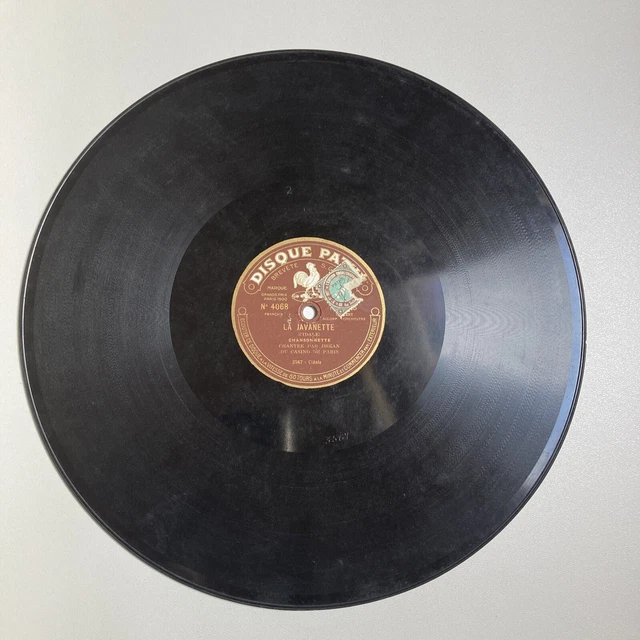 78 rpm Dréan La Javanette, Compagnie Bonjour. 4068 Pathé 2