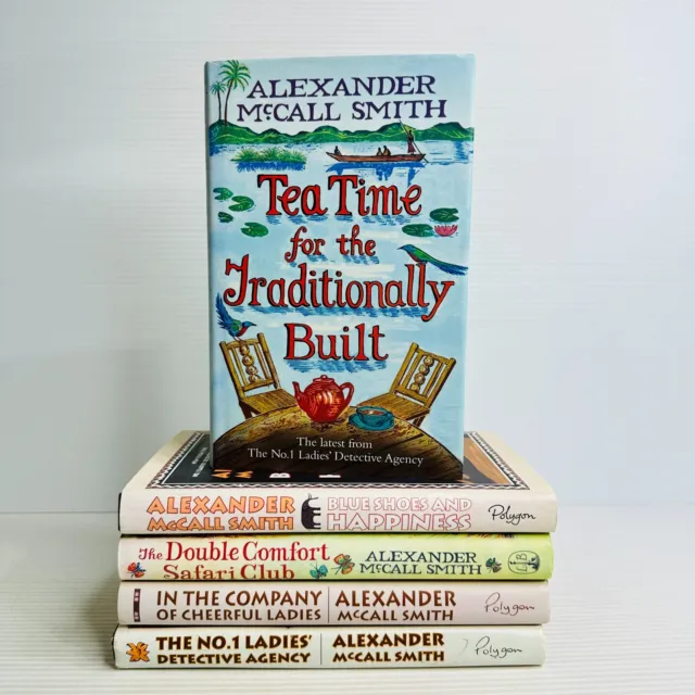 The No 1 Ladies Detective Agency Novels x 5 Alexander McCall Smith Hardcover Lot