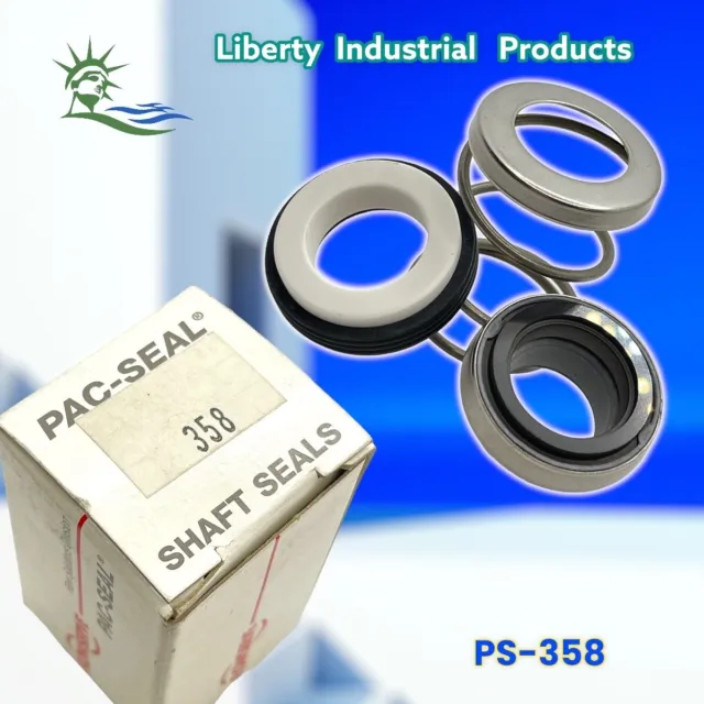 Liberty Seals Inc.  Manufacture  PS-358 3/4" Pump Seal New Boxed Seal