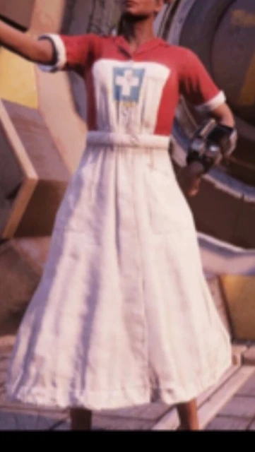 FALLOUT 76 PS4 Red Asylum Dress Rare 30.00 - PicClick UK