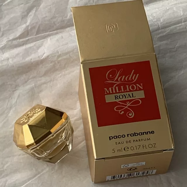 New 2023 Miniature Ladymillion  Royal De Paco Rabanne Eau De Parfum 5Ml