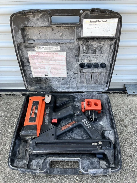 trakfast tf1100 Nailer Estate Find Not Tested For Parts Or Repair&Case/Charger