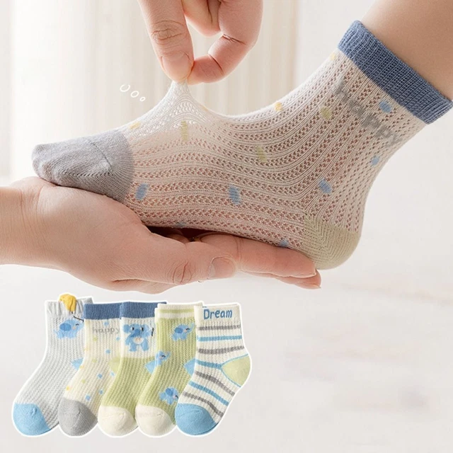 Rete Primavera Estate Sottile Morbide Carine Calze Bambini Calze Bambini