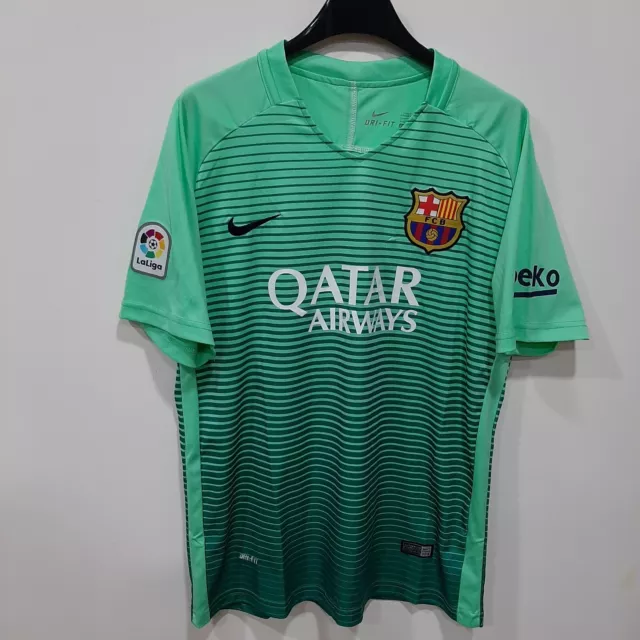 Maglia Calcio Vintage Barcellona 2016 Nike N 10 Messi