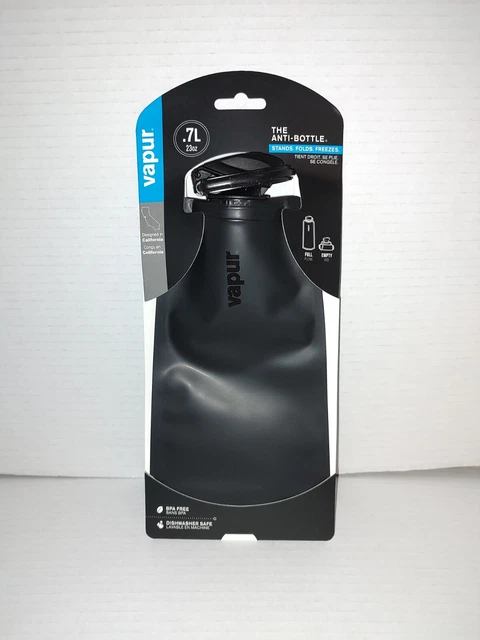 Vapur Wide Mouth Anti Bottle Collapsible Water Bottle 0.7L
