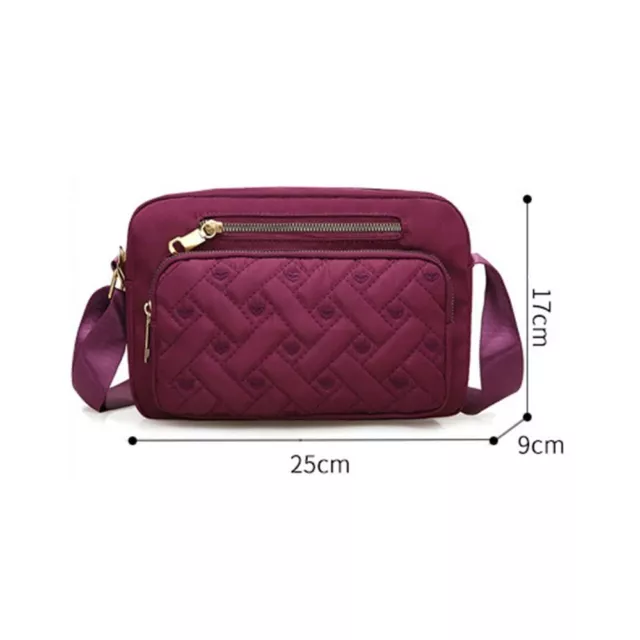 COMFORTABLE WOMEN HANDBAG Zipper Underarm Bag Fashion Messenger Bag £12 ...