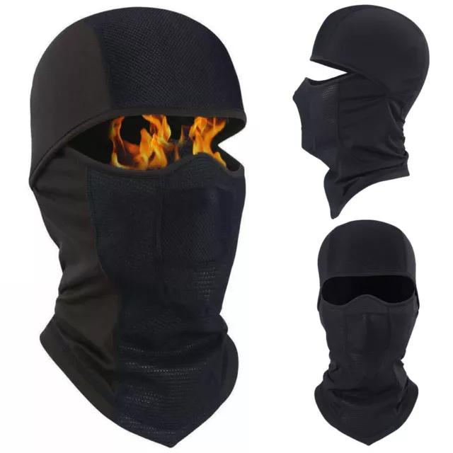 Winter Windproof Balaclava Fleece Neck Warm Ski Full Face Mask for Cold Weather