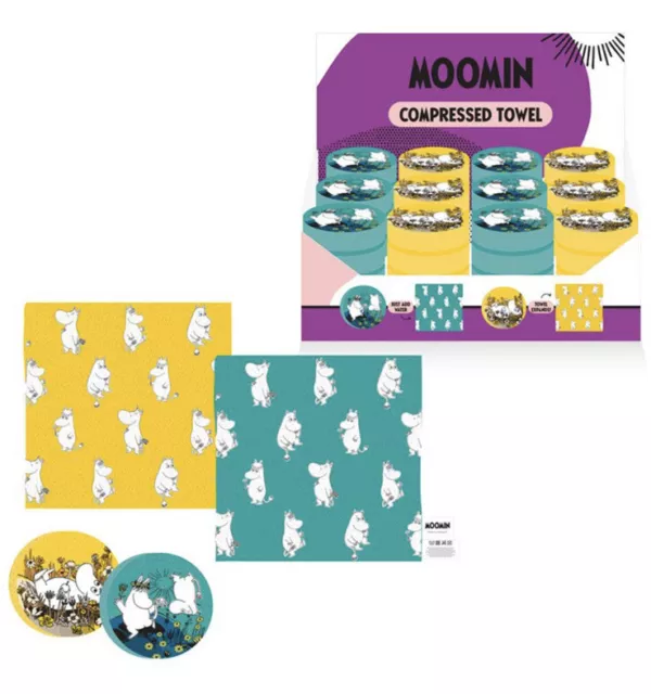 Moomin magic flanella asciugamano viso espansione bagno bagno da viaggio bagno di Natale retrò