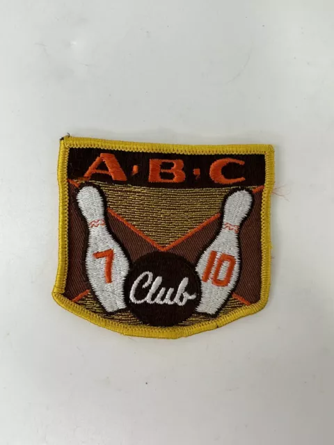 Parche vintage para palos de bolos ABC 7 10