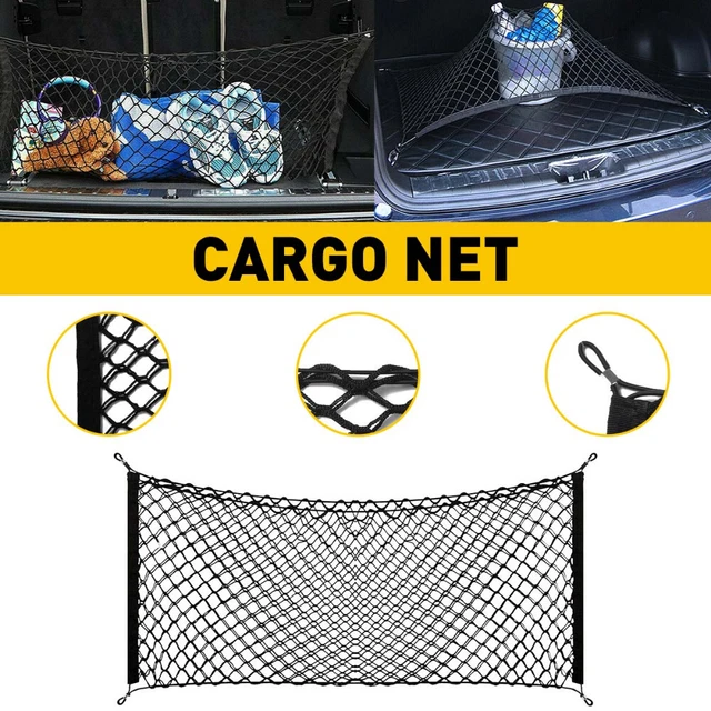 Rear Cargo Organizer Storage Car Trunk Elastic Mesh Net Holder Universal 90*40cm