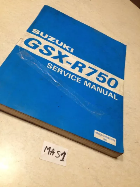 Suzuki GSX-R 750 T 96 GSXR750 GSXR manuel atelier revue technique service manual