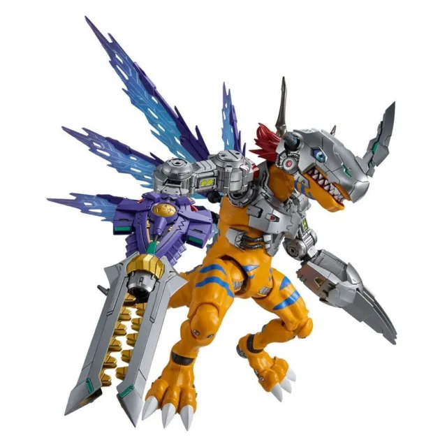 Digimon MetalGreymon Vaccine Anime Plastic Model Kit Figure-rise Amp Bandai NIB