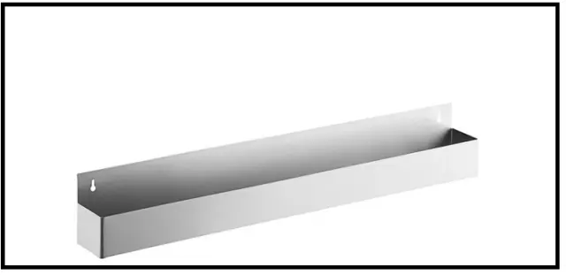 Regency Stainless Steel Single Tier Speed Rail - 42"in