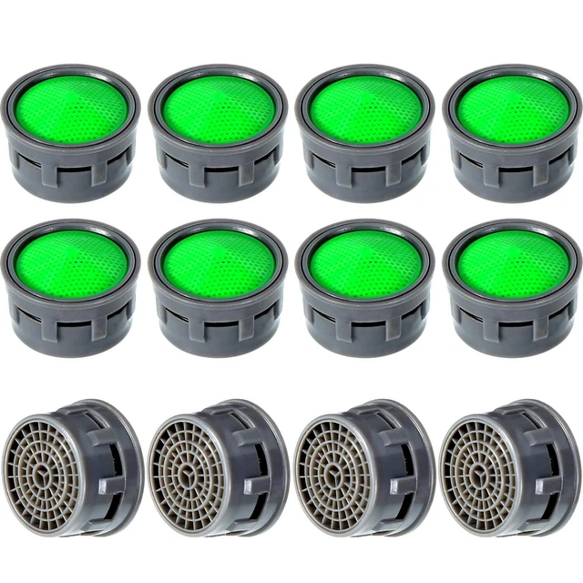 20 pz filtro ugello rubinetto ricambio accessorio plastica ABS nuovissimo