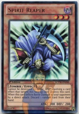 SPIRIT REAPER LCYW-EN246 Ultra Rare 1st Edition YuGiOh Card NM 9.10 - PicClick UK SPIRIT REAPER LCYW-EN246 Ultra Rare 1st Edition YuGiOh Card NM 9.10 - PicClick UK
