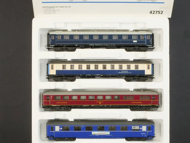 MÄRKLIN 42752 WAGON Train Set Insider Club Tour 1996 Mint! Boxed 1703 ...
