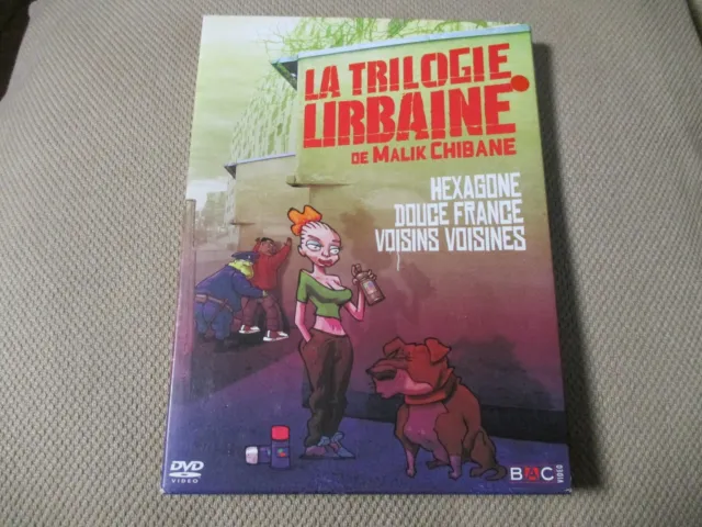 Cof 2 Dvd "La Trilogie Urbaine De Malik Chibane : Hexagone / Douce France / Vois