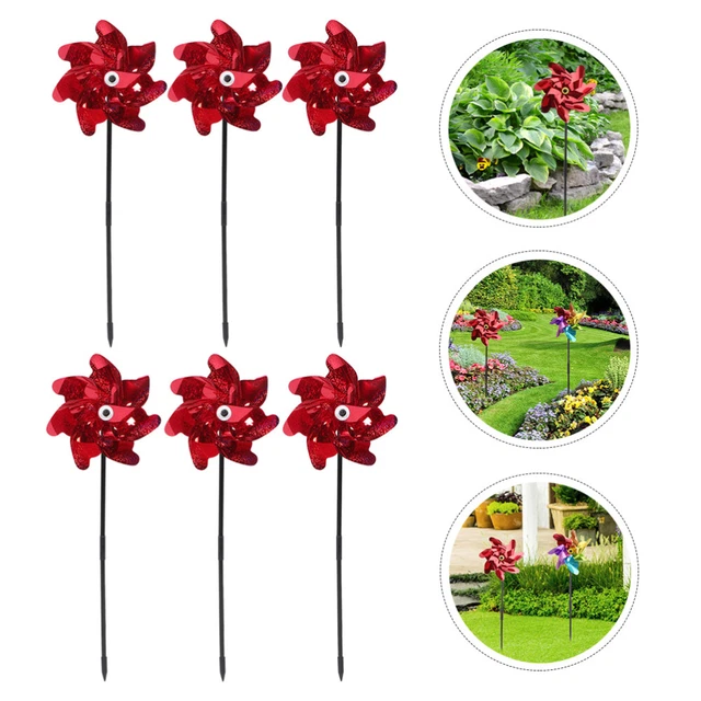 MOULIN VENT ARC-EN-CIEL Pinwheel Arc-en-ciel Sculpture De Vent Ext?�rieur EUR 11,85 - PicClick FR