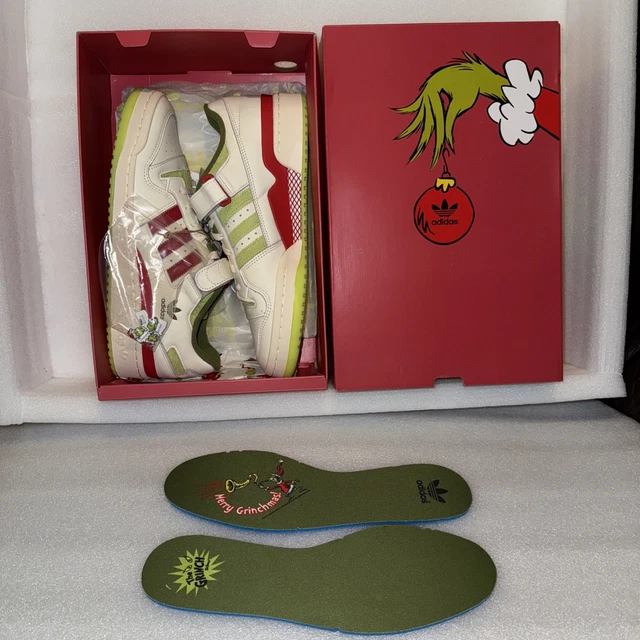 adidas gazelle silver green womens Adidas Forum Low 'The Grinch' Shoes – Extra Butter main image 1