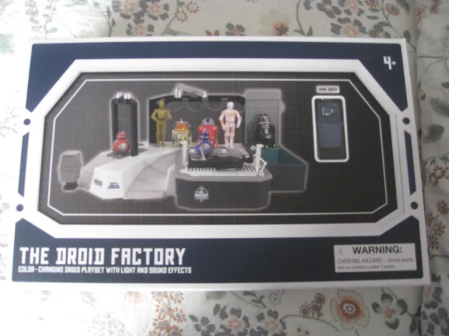 Star Wars Disney Parks Galaxy's Edge The Droid Factory Color Changing Playset