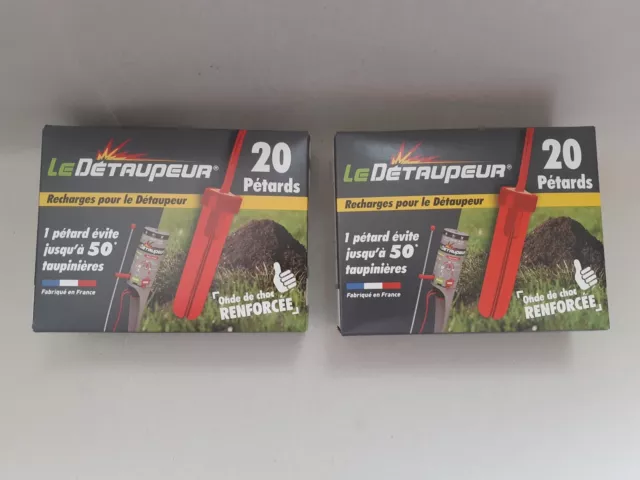 Lot De 40 Recharges Le Detaupeur ( 2 Lots De 20 Petards )