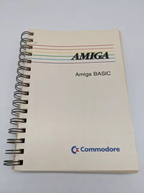 Commodore Amiga BASIC Benutzerhandbuch, deutsch