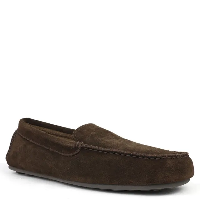 LB Evans Darren Men's Slipper 10 3E US - Chocolate/Brown