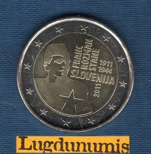 2 Euro Commémo Slovénie 2011 Rozman Franc SUP SPL - Slovénia