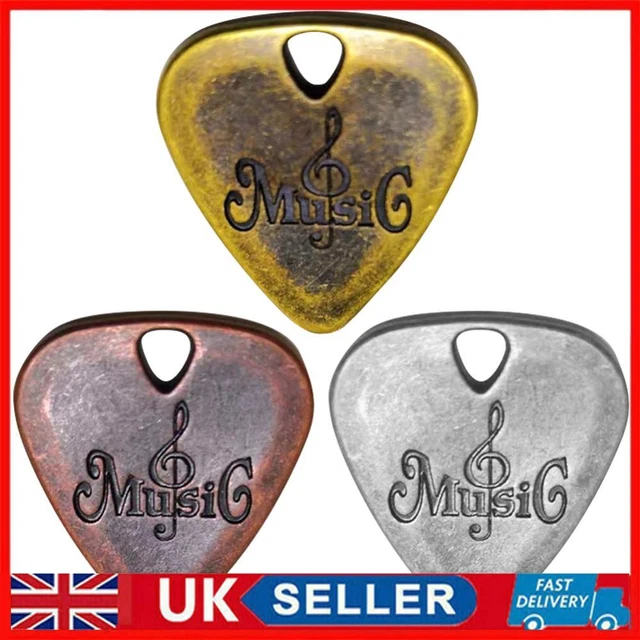 Metal Pick Zinc Alloy Pick Plectrum for Electric Guitar Musical Instrument Parts
