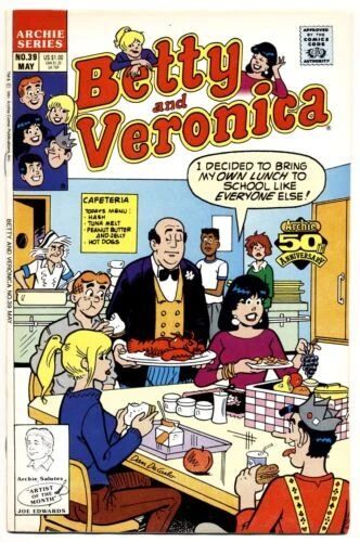 Betty and Veronica #39 VF; Archie | Lobster Cover - we combine shipping