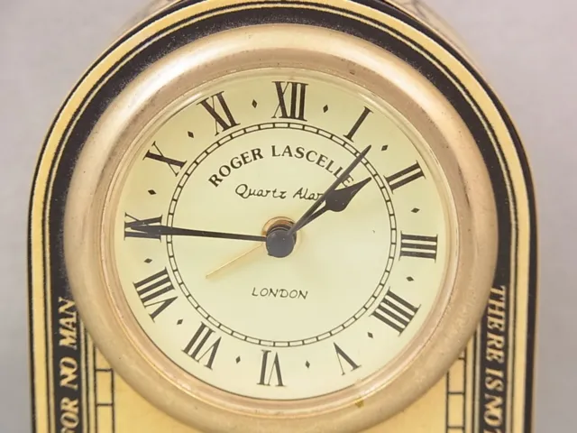 Roger Lascelles Clocks of London allarme quarzo orologio da tavolo orologio da camino orologio da viaggio 3