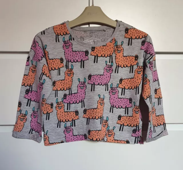 NEXT___LLAMA oversized top girl age 3-4 yrs