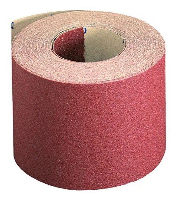 rotoli carta abrasiva 1/4 e 1/2 5 metri grana 220 - NUOVO