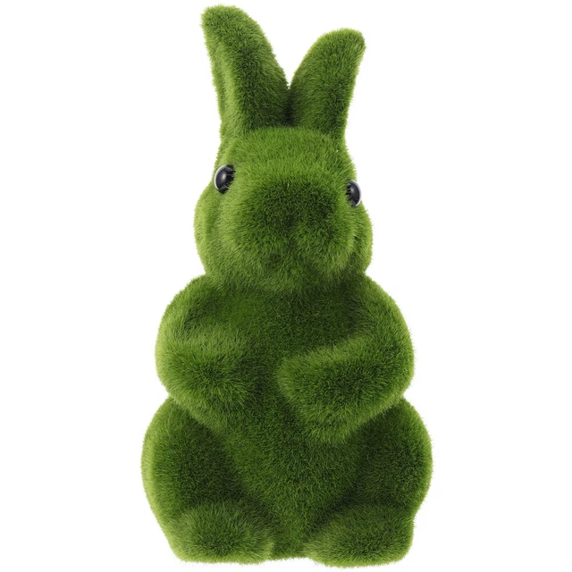 Sheet Moss Easter Rabbit Figure Easter Bunny Mori Department