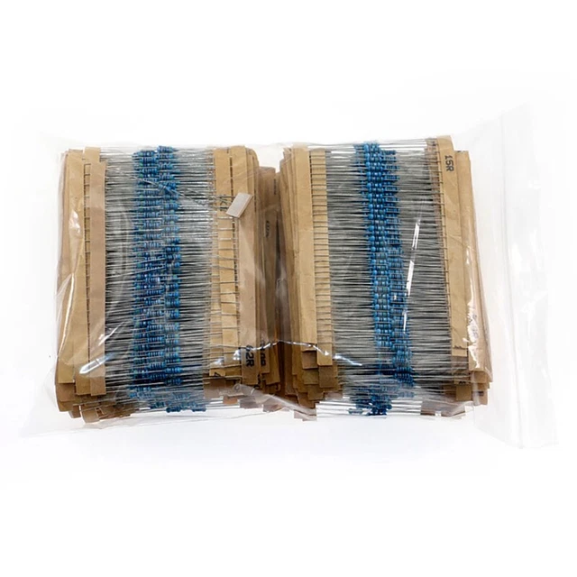 3120pz 156 Valori 1 -10 M Ohm 1/4 W 5% Kit assortimento resistenze pellicola carbonio O4I4