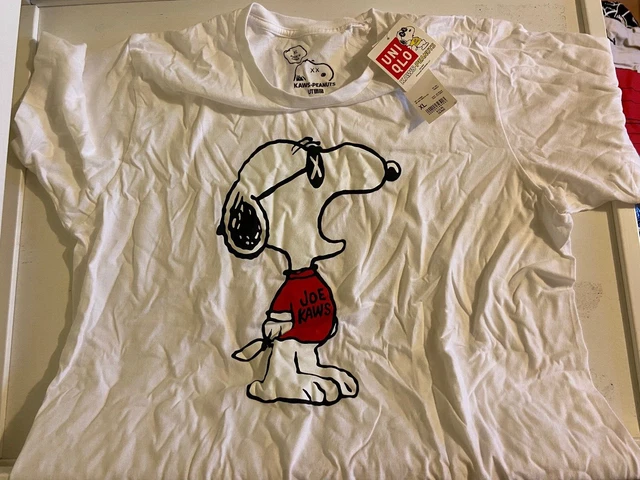 kaws x peanuts t shirt