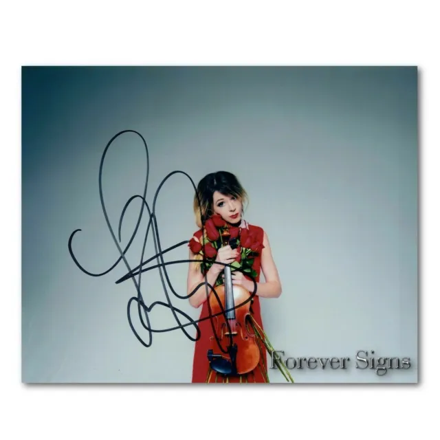 Lindsey Stirling Signed 8 x 10 Photo REPRINT