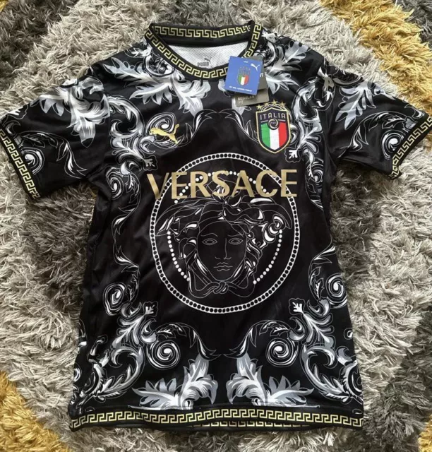 italy football shirt versace