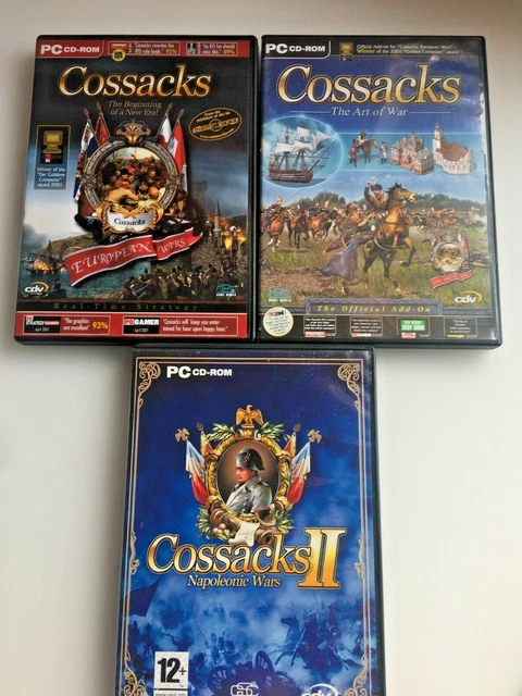 Cossacchi guerra europea/L'arte della guerra/Cossacks 2 guerre napoleoniche pc cd rom