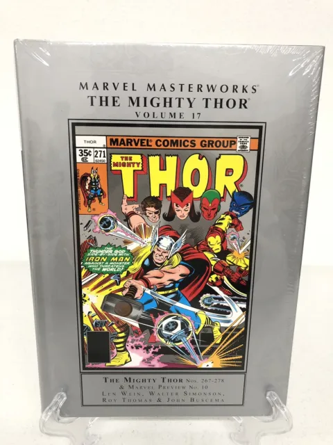 Mighty Thor Volume 17 Collects #267-278 Marvel Masterworks HC Hard Cover New