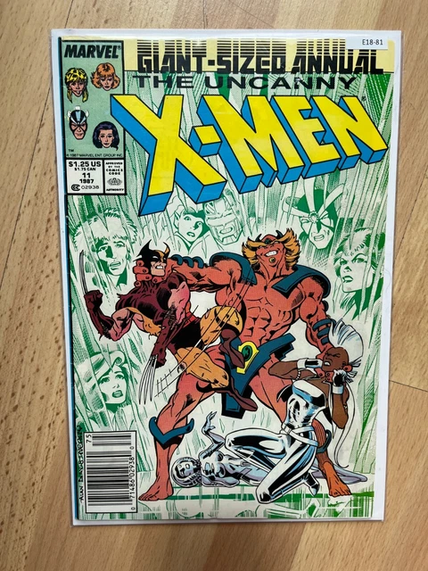 Uncanny X-Men vol.1 Annual #11 Newsstand High Grade 7.0 Marvel Comic Book E18-81