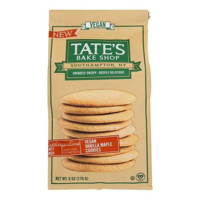 Tates Bake Shop - Cookie Vanilla Maple Vgn Case of 6-6 OZ