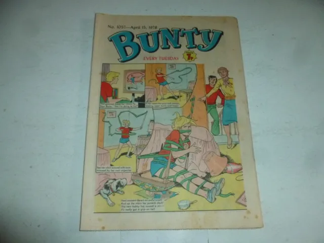 BUNTY Comic - No 1057 - Date 15/04/1978 - UK Paper Comic