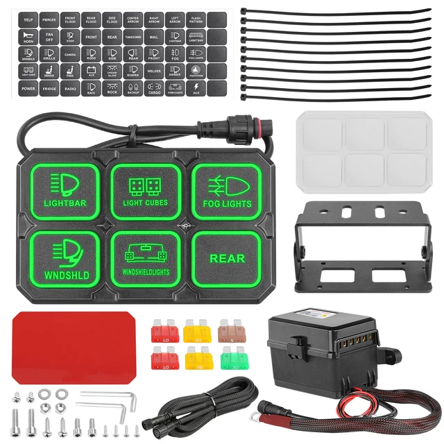Polaris Ranger 1500 Light Duty Switch System For In Cab PULSE Busbar