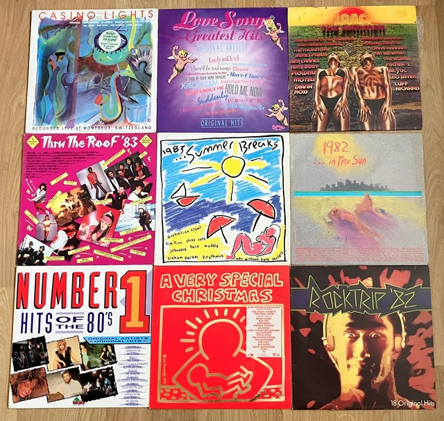 BULK LOT 90 Vinyl Records dire tull trick elo angels eagles Elvis