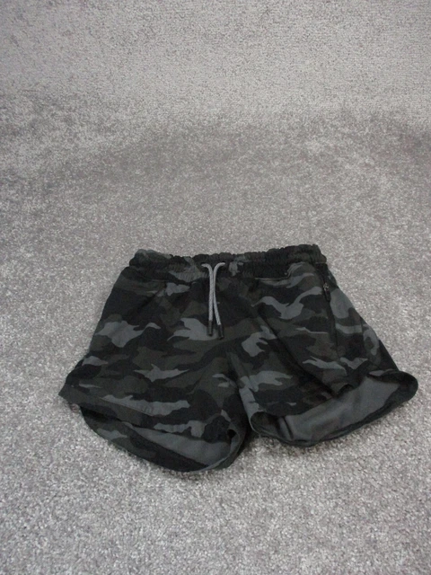 Athleta Girls Shorts Size Large 12 Black Camo Gym
