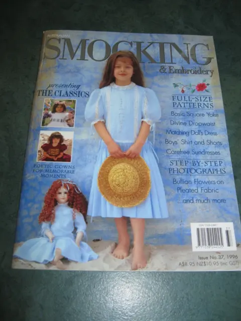 Australian Smocking & Embroidery: Issue no. 37 :1996 :    :Preloved